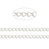5m (16.4 feet) stainless steel soldered curb chain