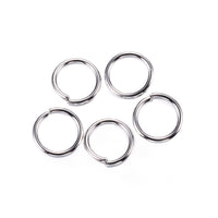 50 Stainless steel jump rings 3mm to 16mm, all gauges