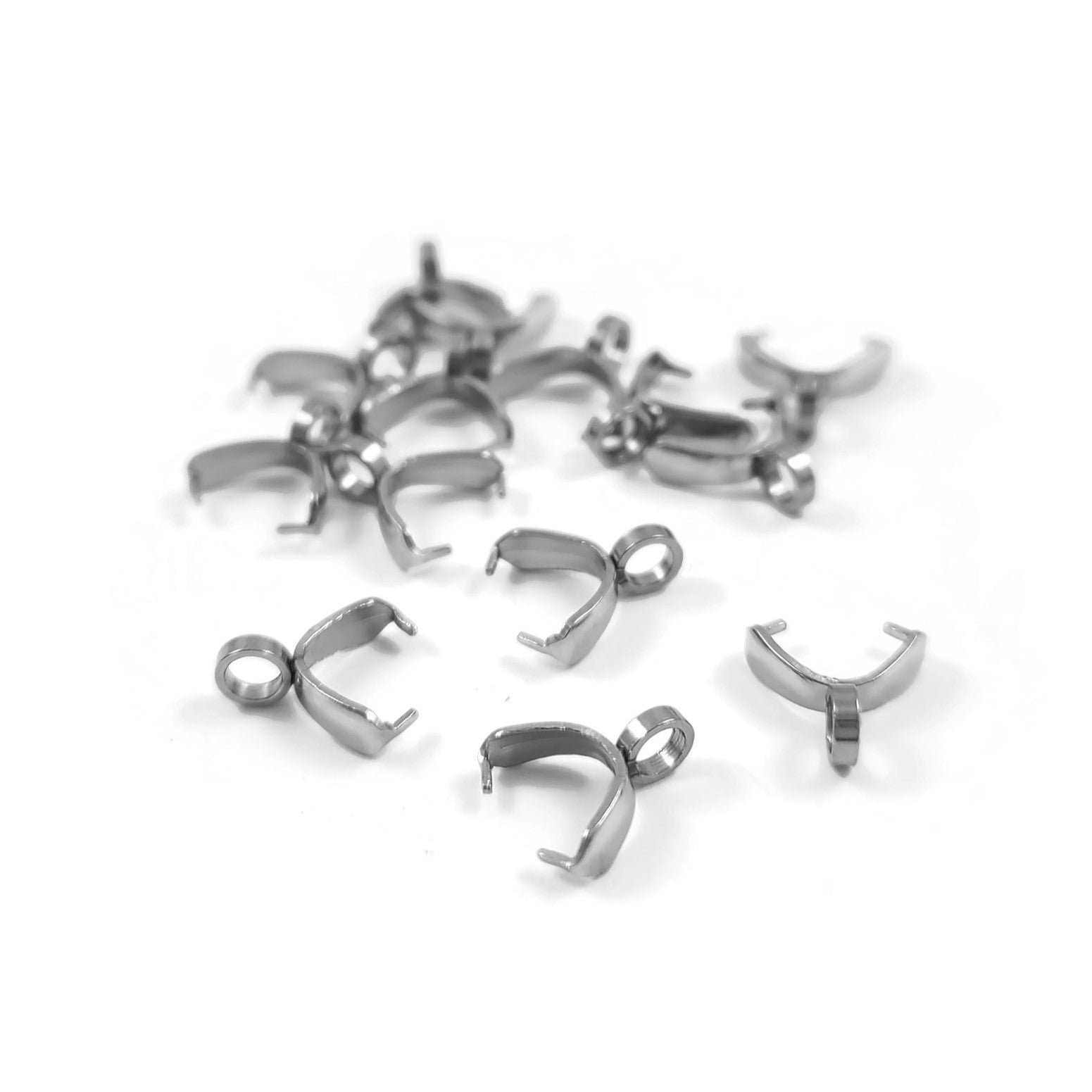 20pcs Stainless Steel Leverback Earring Hooks Hypoallergenic Ear Wires  Earring Hooks with Beaded Chains Pinch Bail Clasps for DIY Earrings Jewelry