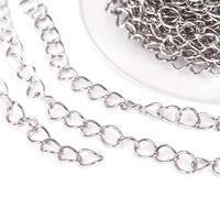 5m (16.4 feet) stainless steel soldered curb chain