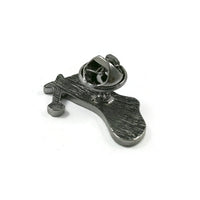 Sock enamel pin, Knit lover brooch, Knitter badge gift, Knitting needles lapel pin