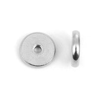 10 Stainless Steel Spacer Beads 4, 5, 6, 7, 8 or 10mm