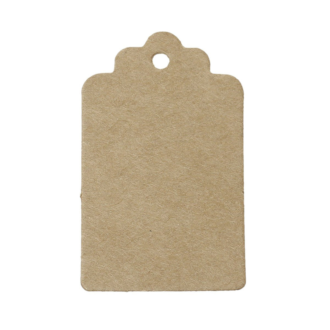 50 Rectangle gift tags - 2 inches blank paper tags