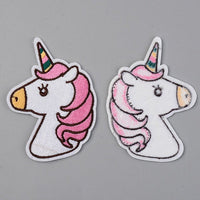 Big unicorn iron on patch, embroidered patch, sew on patch