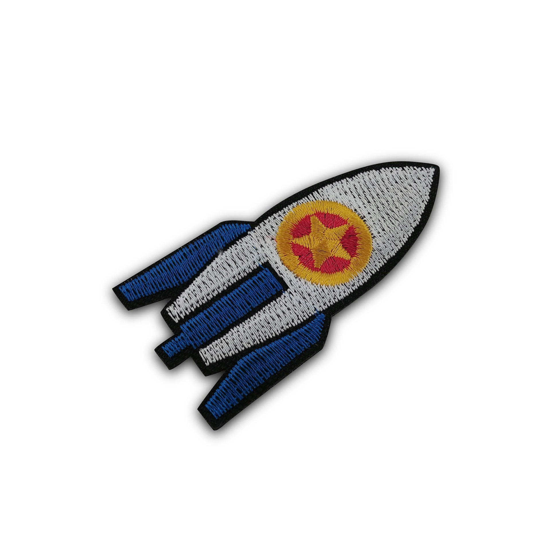 Rocket iron on patches, embroidered patch, sew on patch