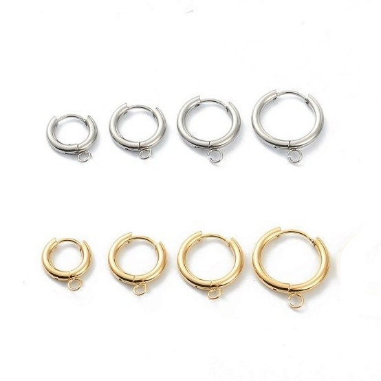 Stainless Steel Jewelry Making  Stainless Steel Earring Studs