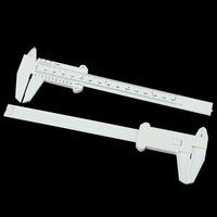 Plastic Vernier Caliper, Jewelry beads gauge measuring tool, Metric imperial scale ruler