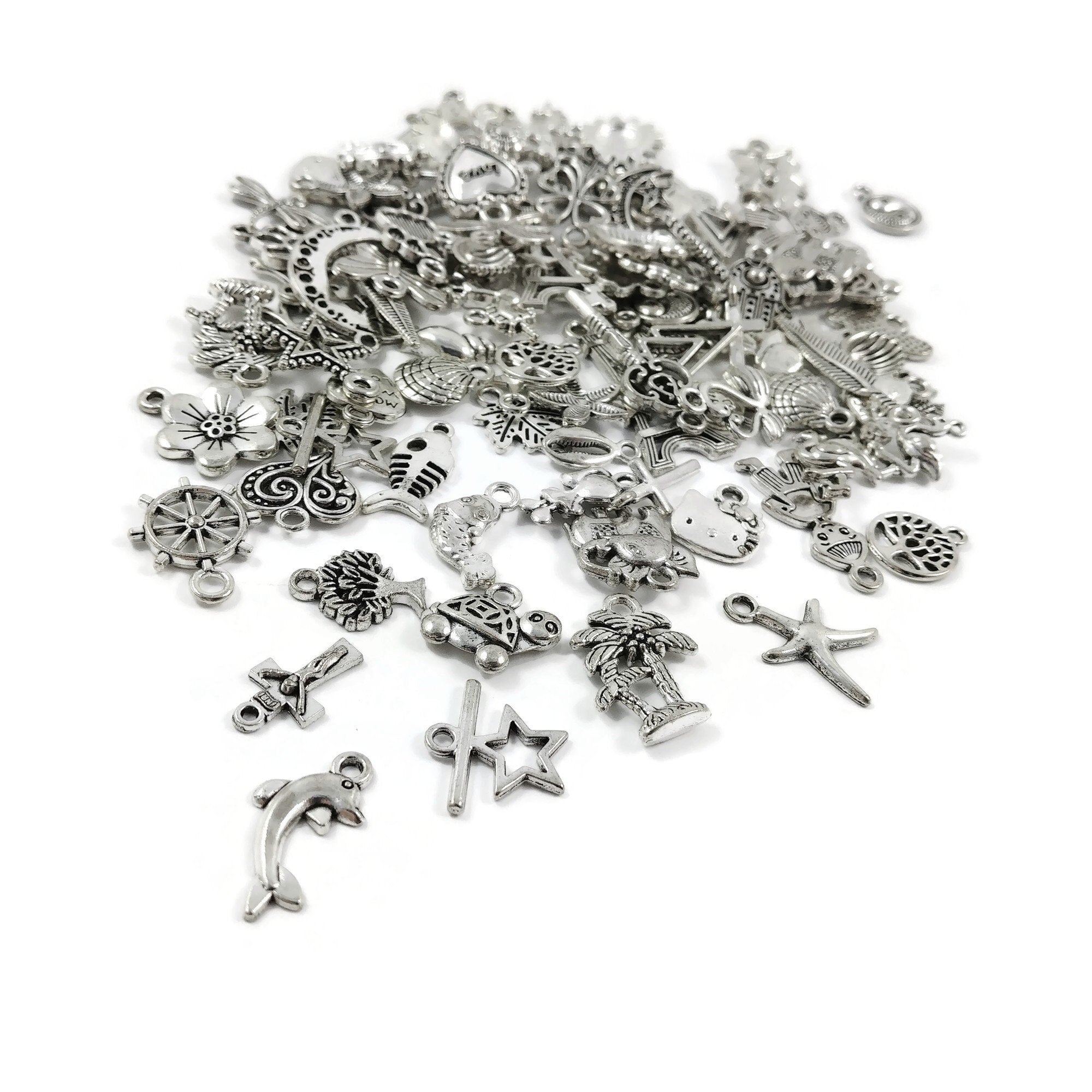 Bulk sterling hot sale silver charms