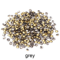 100 pointed back rhinestones, 4mm 5mm glass diamond chatons, Faceted crystal for jewelry making