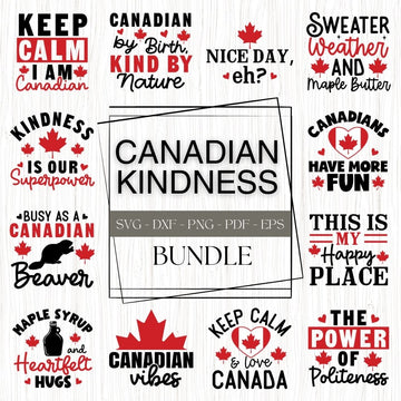 Canadian Kindness SVG