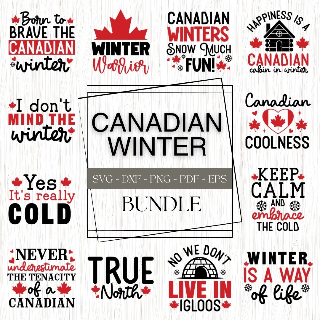 Canadian Winter SVG