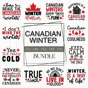 Canadian Winter SVG