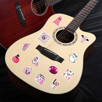 50 pink halloween vinyl sticker pack
