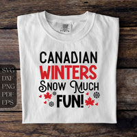 Canadian Winters - Snow Much Fun!