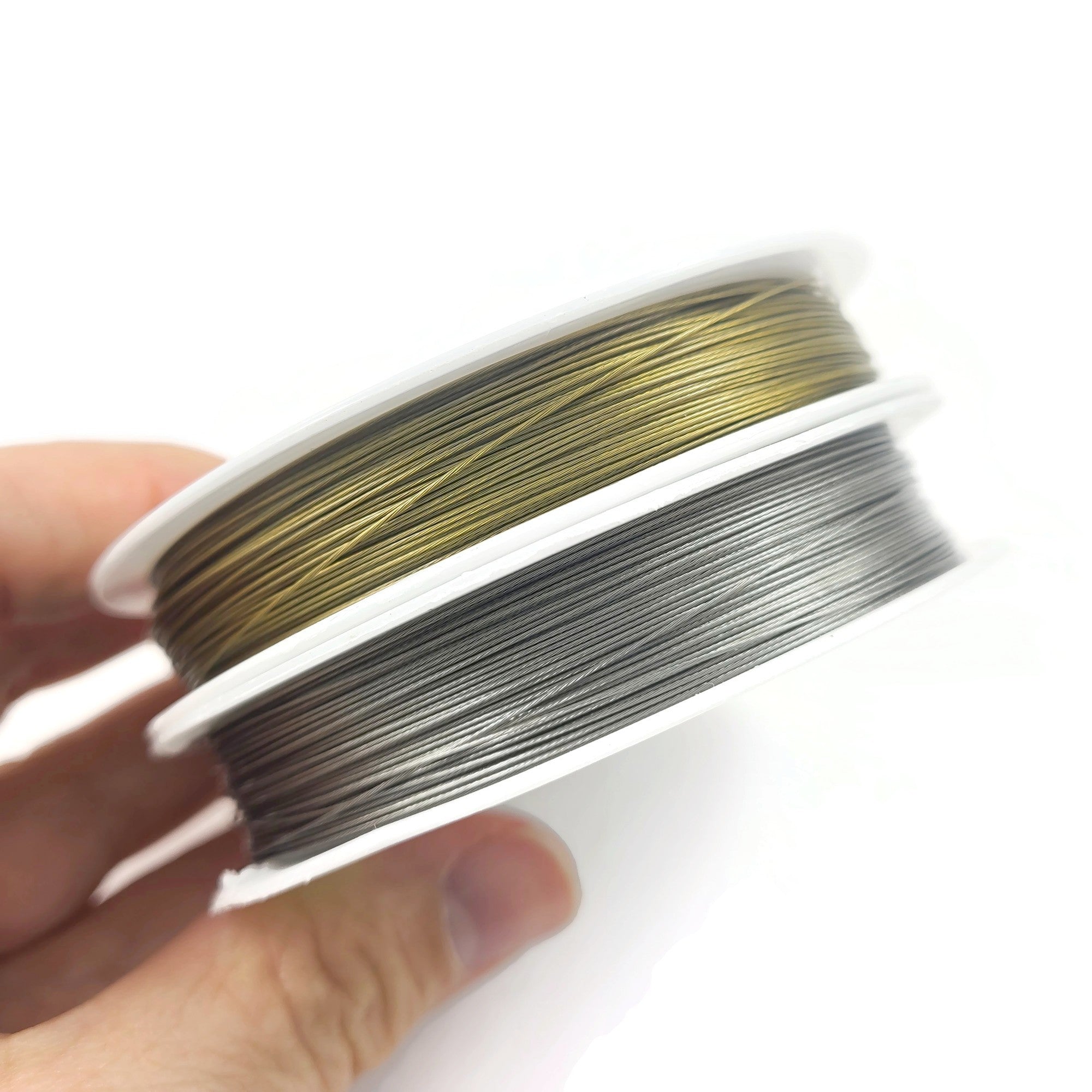 Câble en acier inoxydable - 50m de fil en métal