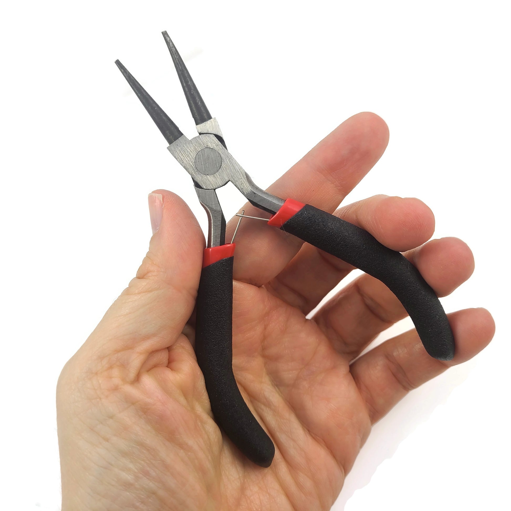 Black Round Nose Pliers