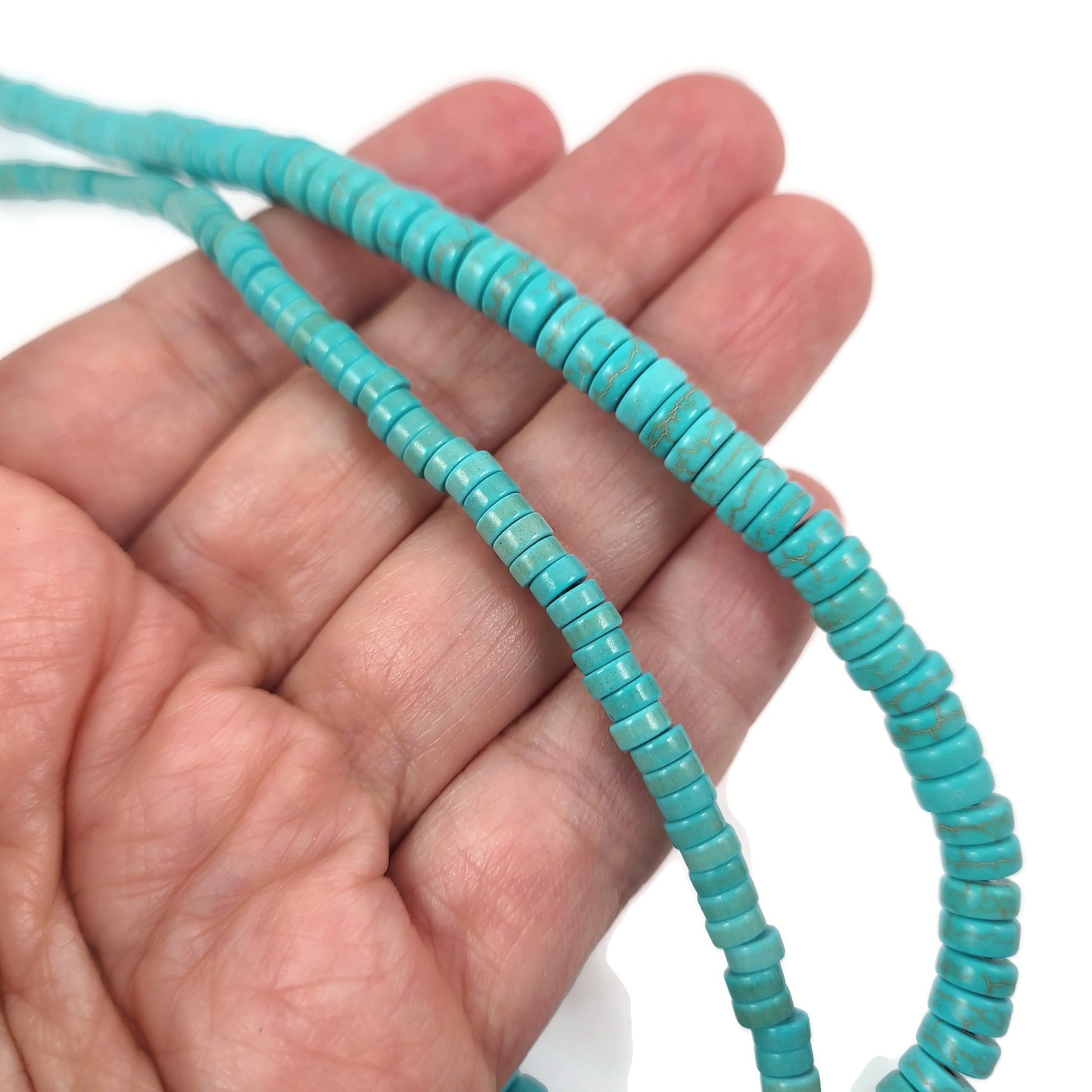 Perles Heishi Turquoise