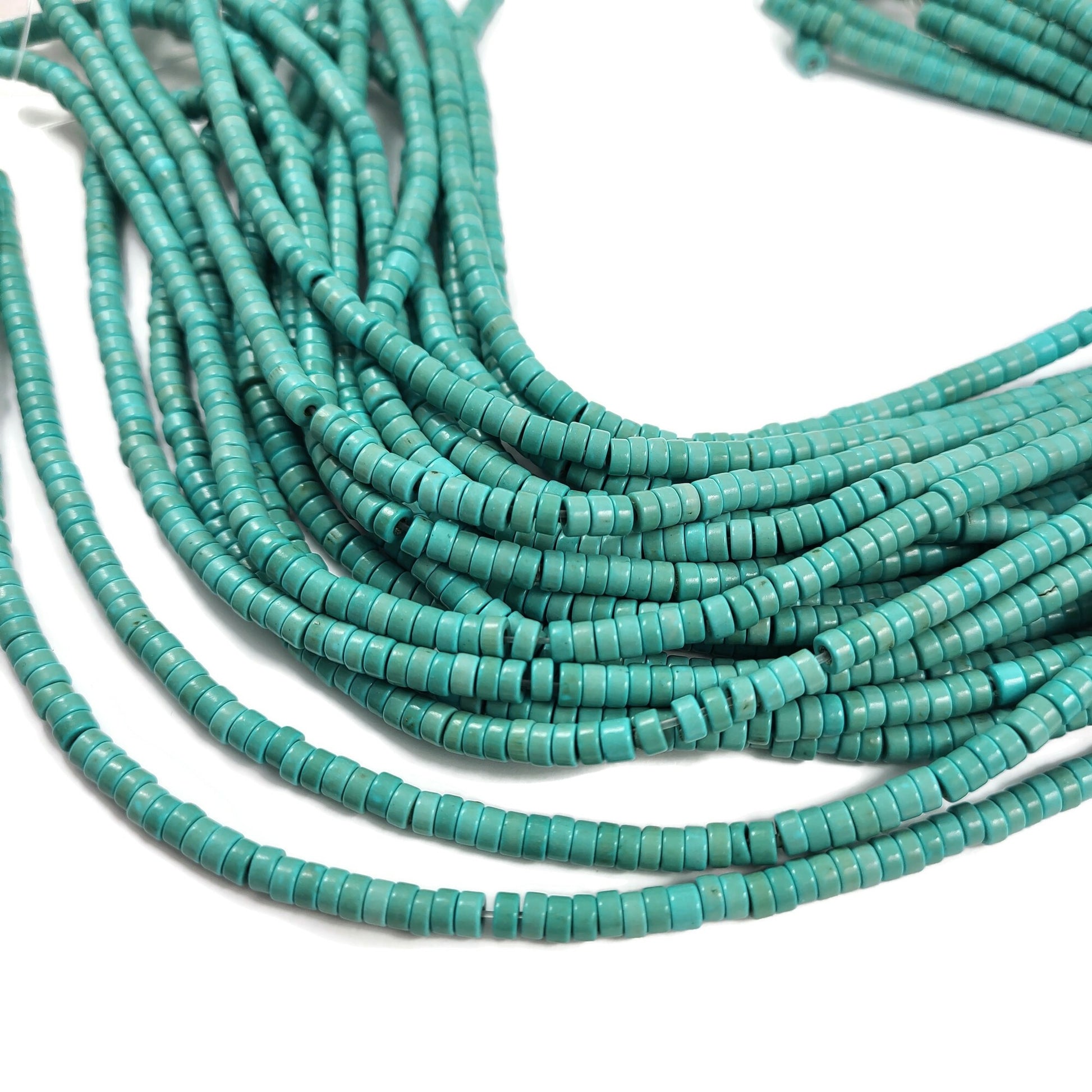 Turquoise Heishi Beads