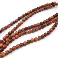 Burmese Rosewood Beads