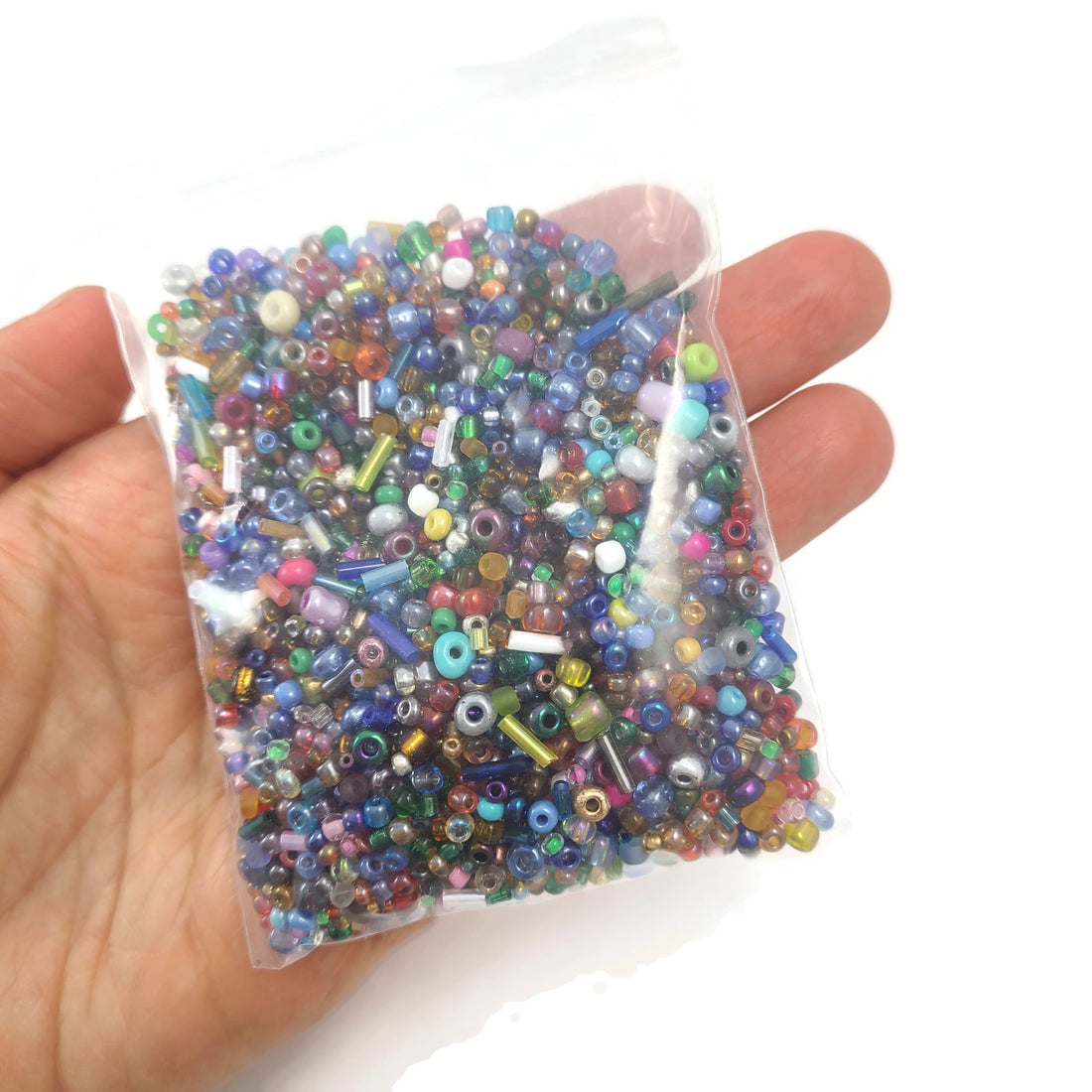60g assorted seed beads