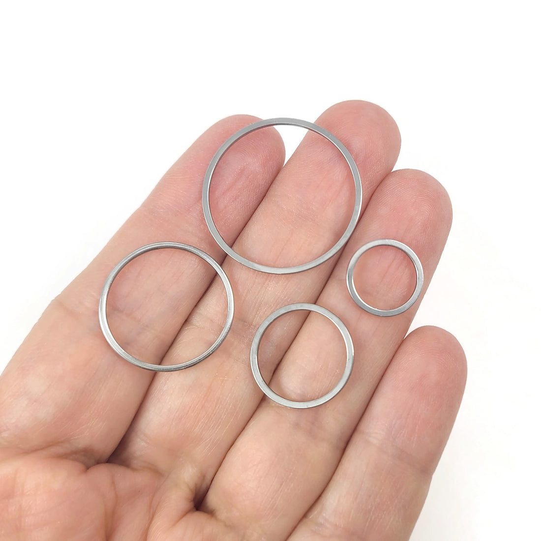 5 stainless steel ring links