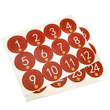 Christmas Countdown Stickers