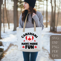 Canadians have more fun