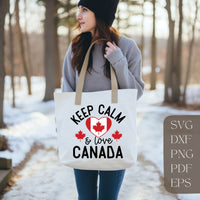 Keep calm & love Canada