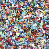 60g assorted seed beads