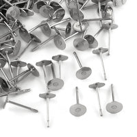 Short earring posts, Hypoallergenic 316 surgical grade stainless steel