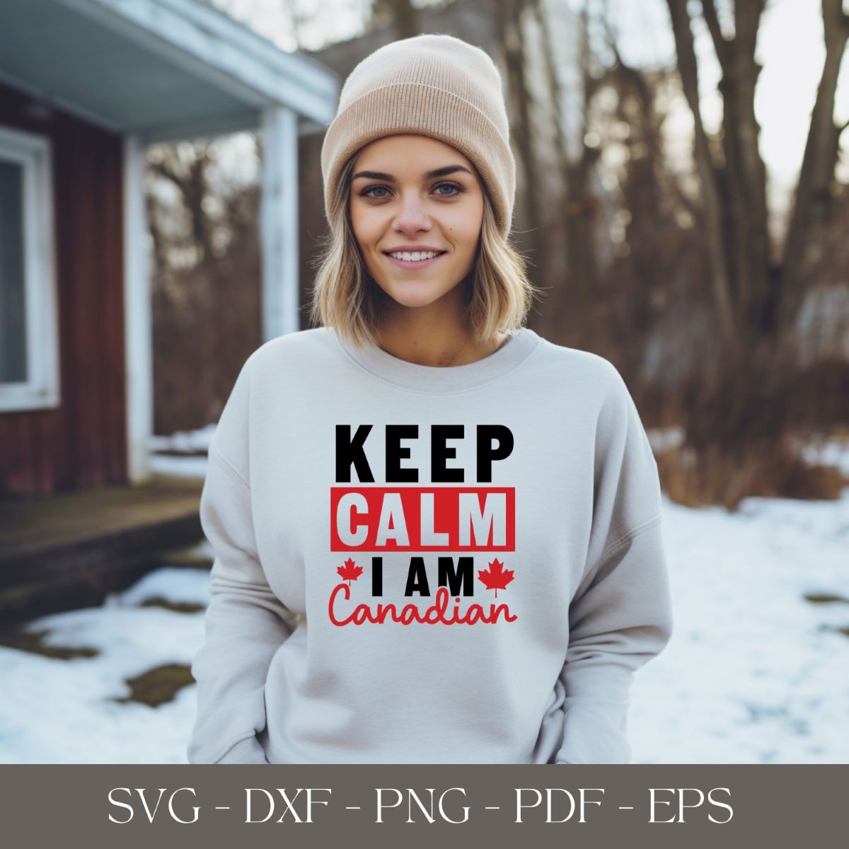 Keep calm I am Canadian