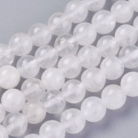 Natural Quartz Crystal Beads