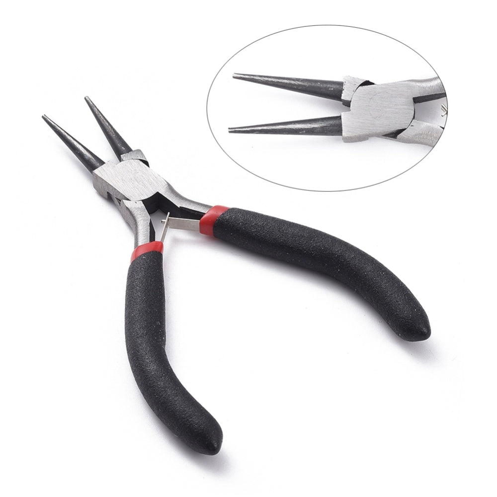 Black Round Nose Pliers