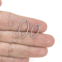 1 Horse Eye Stainless Steel Linking Ring