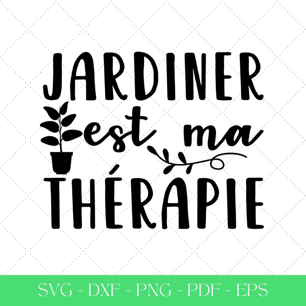 Jardiner est ma thérapie
