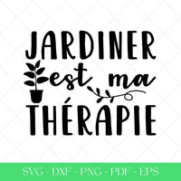 Jardiner est ma thérapie