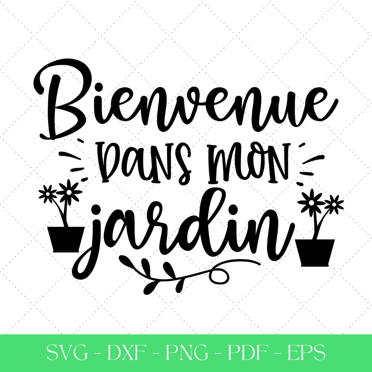 Bienvenue dans mon jardin