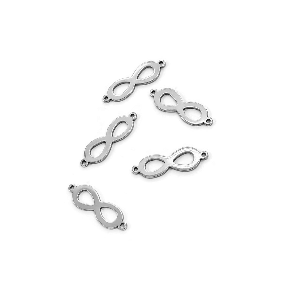 Infinity Connector Stainless steel infinity connectors, Love links for jewelry making