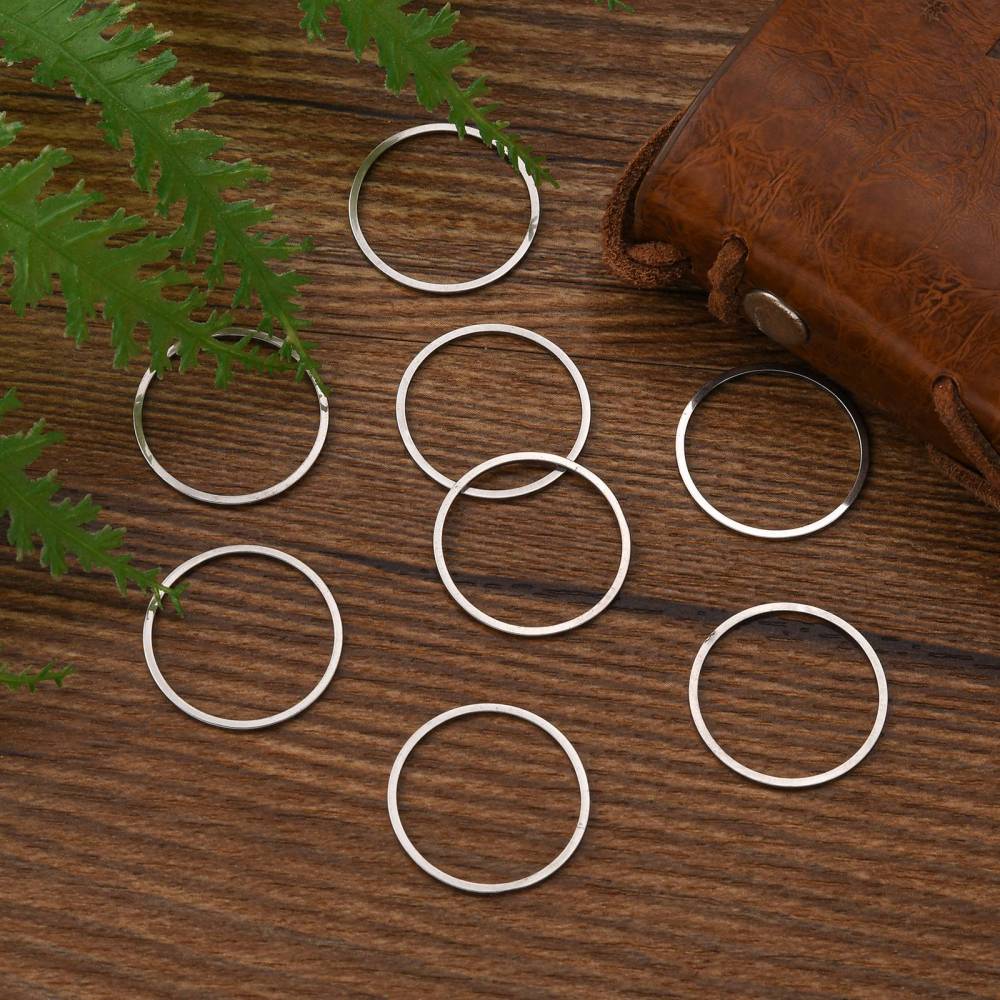 5 stainless steel ring links
