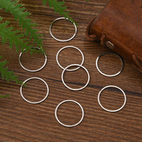 5 stainless steel ring links