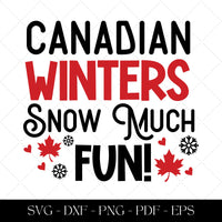 Canadian Winters: Snow Much Fun!