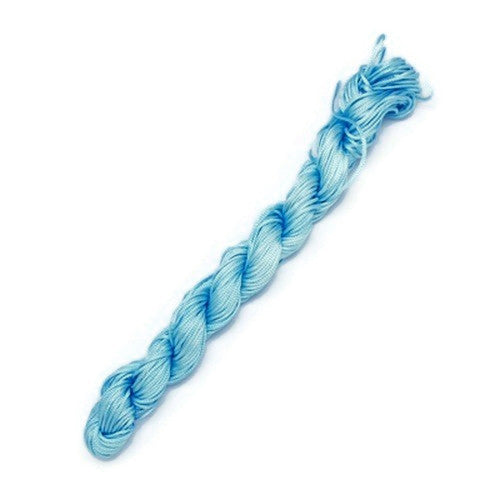 Bobina di corda di cotone Macramè 3mm Skinny Blue x 55m - Perles & Co