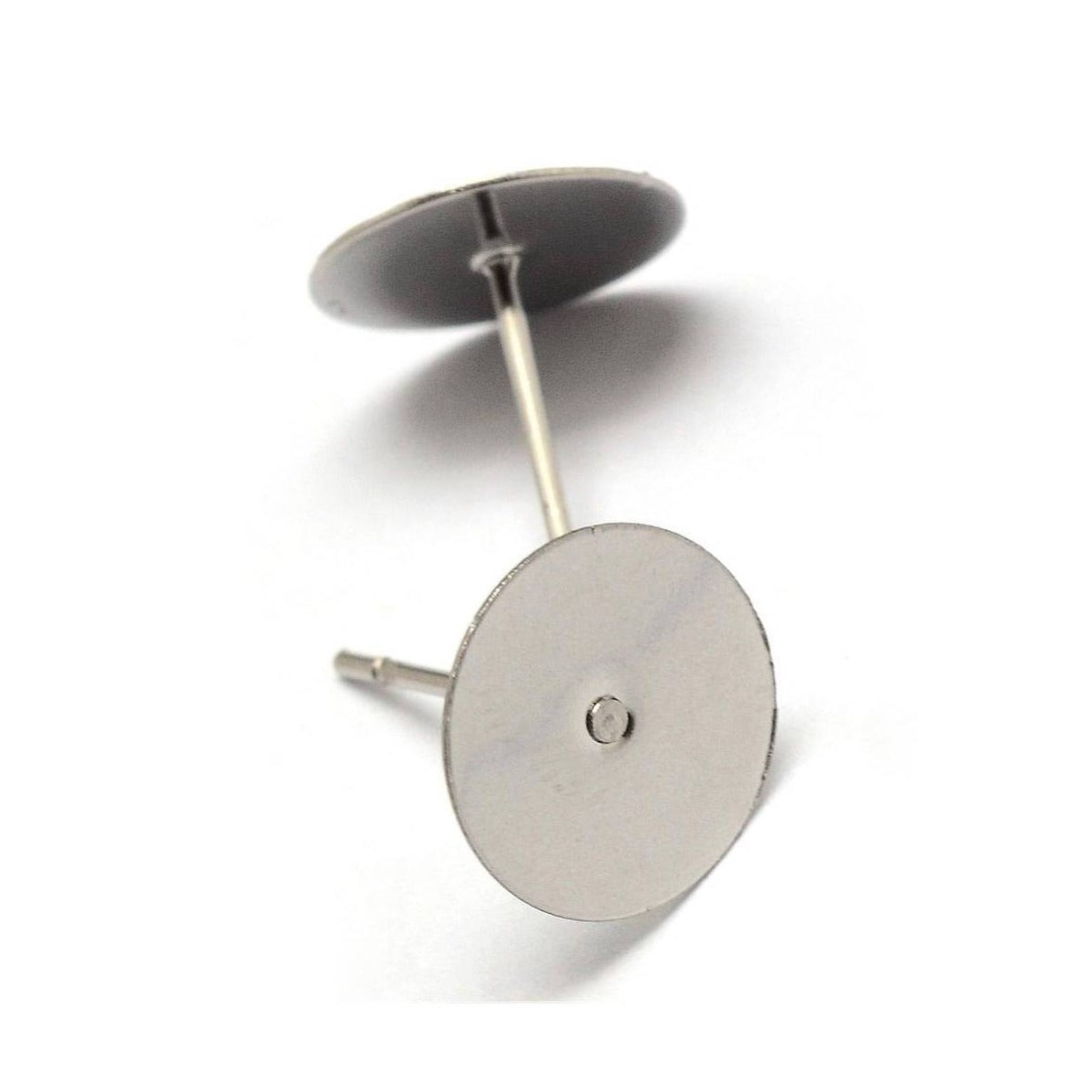 100pcs/lot 316L Stainless Steel Hypoallergenic Earring Backs Ear Nuts  Wholesale Earring Stoppers for DIY Earring