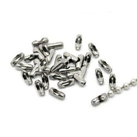 Stainless Steel Ball Chain, Tarnish Free necklace making, Jewelry supplies, Bracelet part DIY