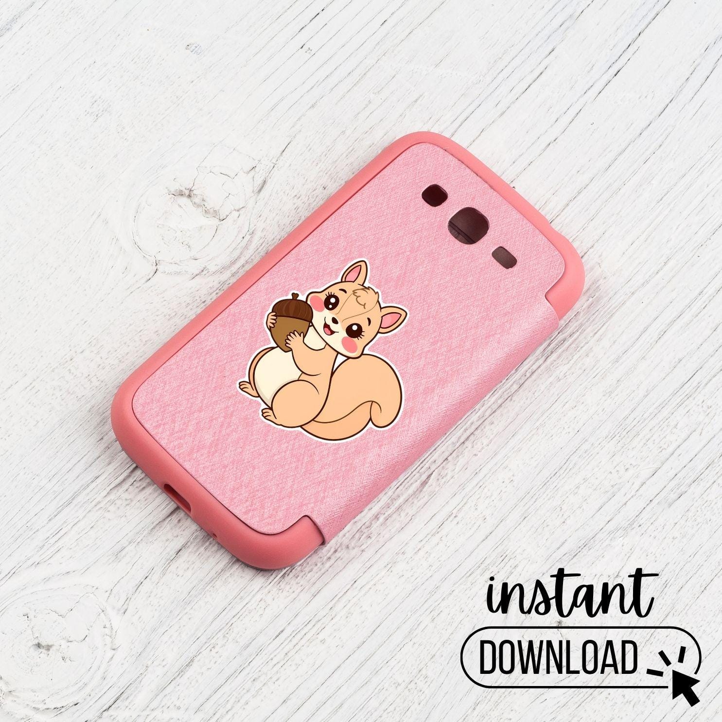 Baby Canadian Animal Sticker Bundle, 12 Adorable Printable PNG Stickers, Digital Download, Print and Cut Cricut, Scrapbooking & Planners