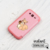 Baby Canadian Animal Sticker Bundle, 12 Adorable Printable PNG Stickers, Digital Download, Print and Cut Cricut, Scrapbooking & Planners