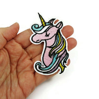 12pcs Aesthetic assorted patch bundle, Cat lover iron on patch, Unicorn embroidered sew on patches, Cactus appliques