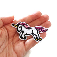 12pcs Aesthetic assorted patch bundle, Cat lover iron on patch, Unicorn embroidered sew on patches, Cactus appliques