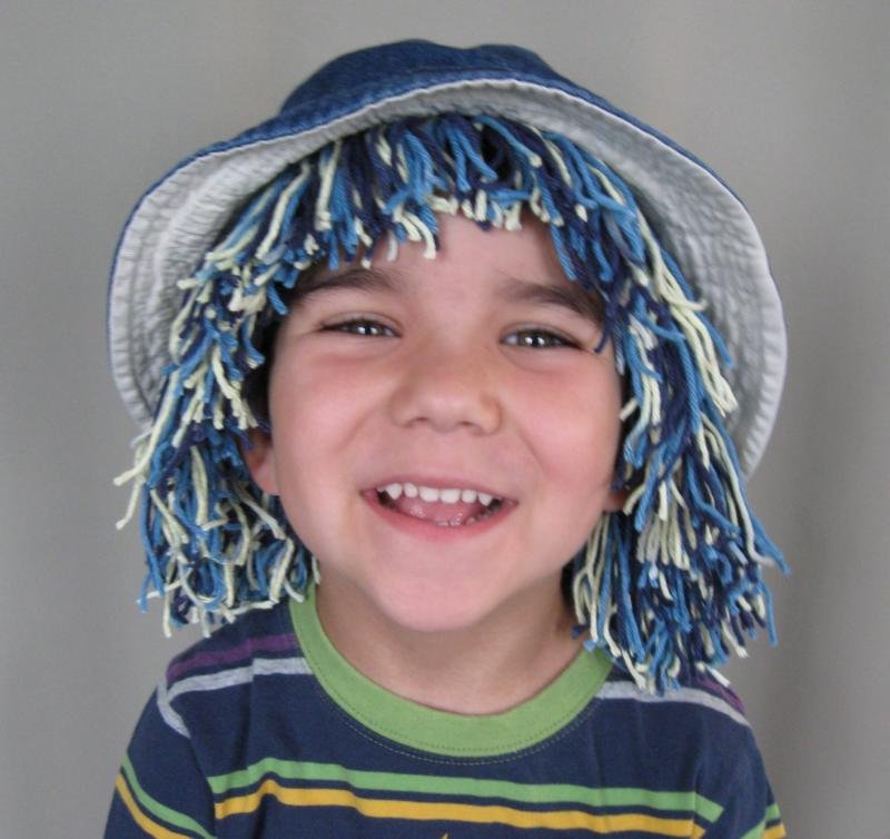 Tutoriel couture - Perruque avec chapeau