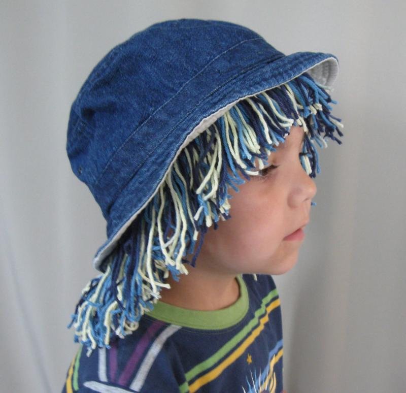Tutoriel couture - Perruque avec chapeau